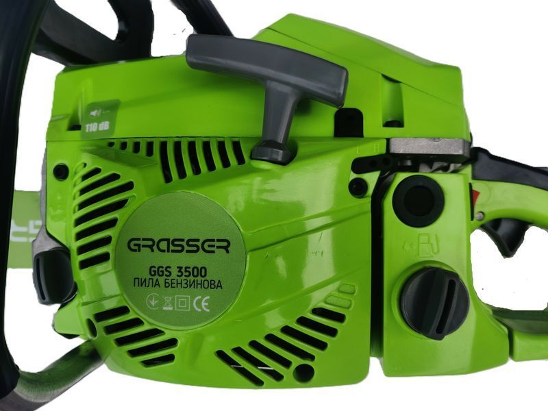 Бензопила Grosser 3500 Вт/4.7 к.с. 11 000 об/хв. П-GGS3500 фото