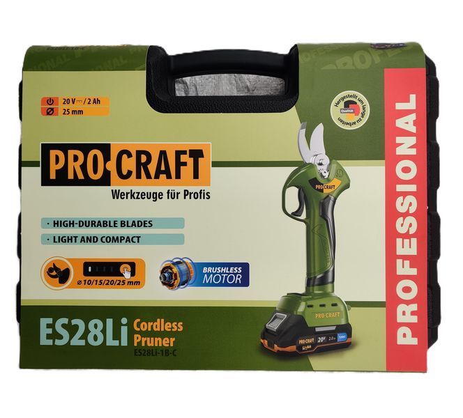 Секатор акумуляторний PRO-CRAFT ES-28 Li А-854477 фото